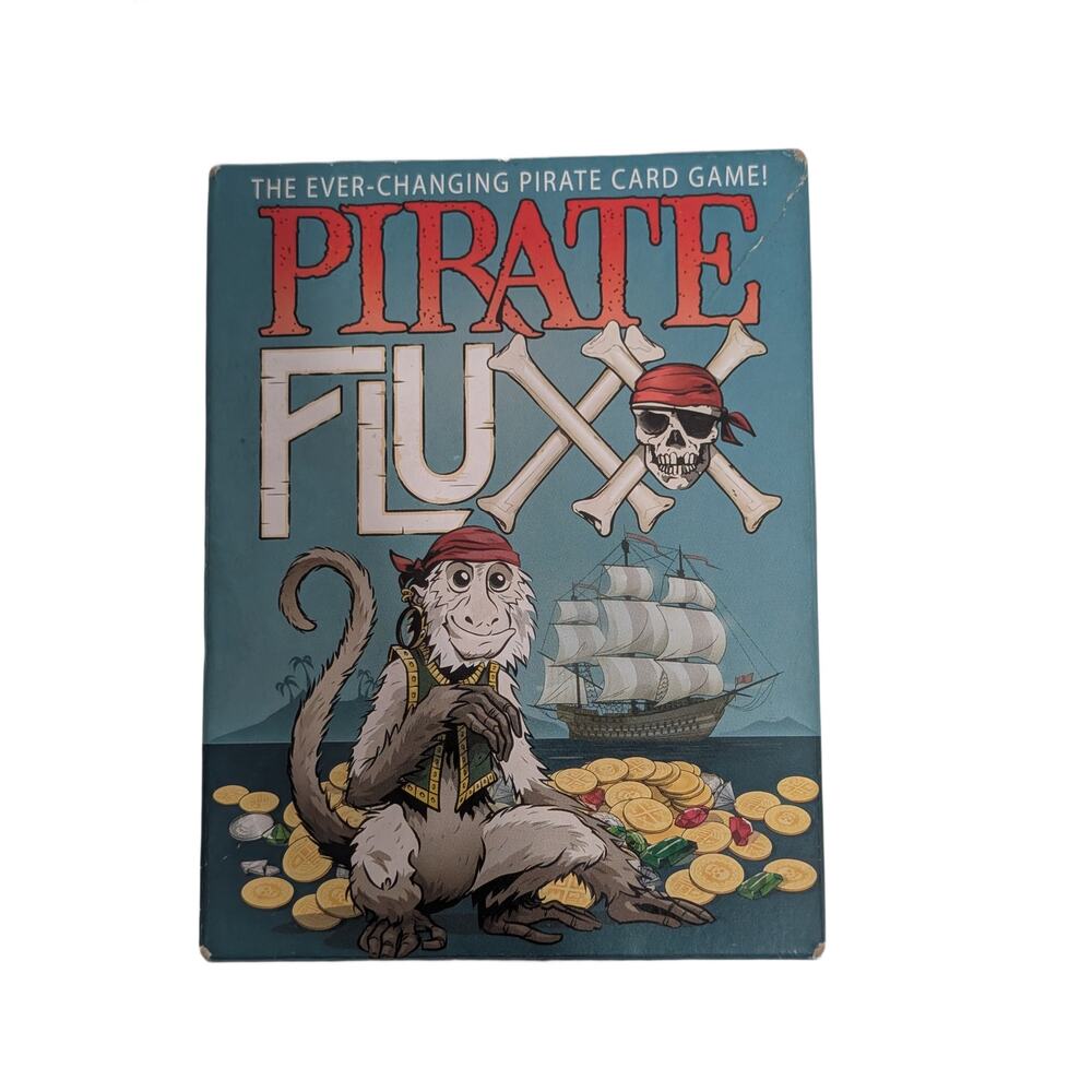 Pirate Fluxx Card Game Board Game Complete